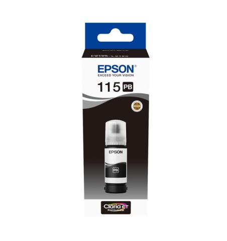 Μελάνι EPSON 115 Photo Black Γνήσιο - 6.200 σελ. (C13T07D14A)