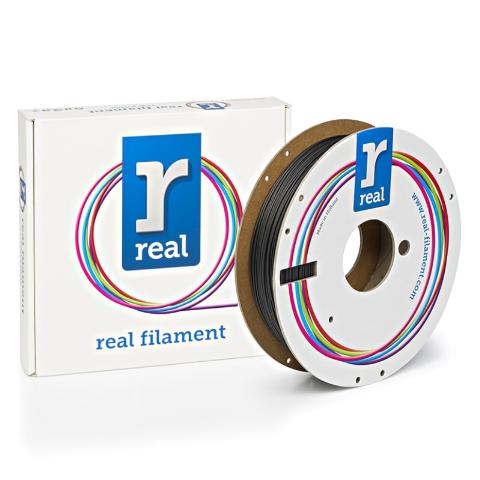 3D Printer Filament REAL RealFlex 1.75mm Spool of 0.5Kg Black (REFFLEXBLACK500MM175)