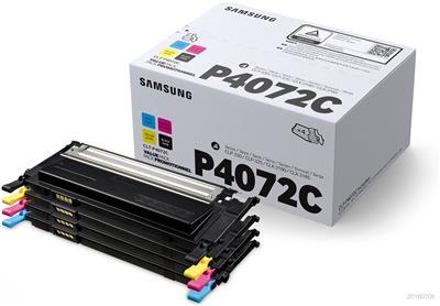 Toner SAMSUNG-HP CLT-P4072C Rainbow kit (1 Black-1 Cyan-1 Magenta-1 Yellow) - 1.500 σελ. (SU382A)