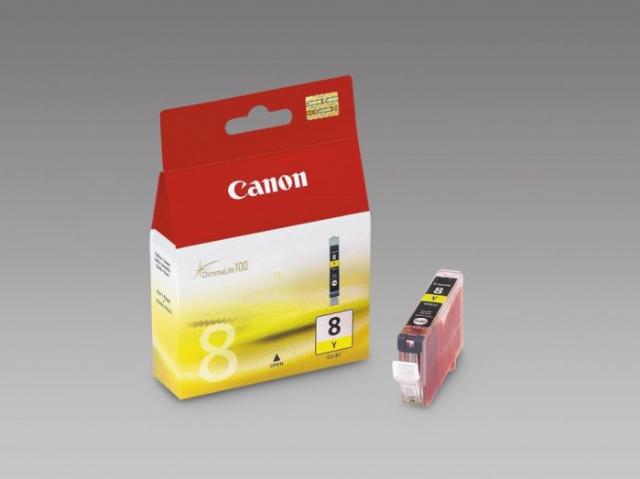 Μελάνι CANON CLI-8YL Yellow - 280 σελ. (0623B001)