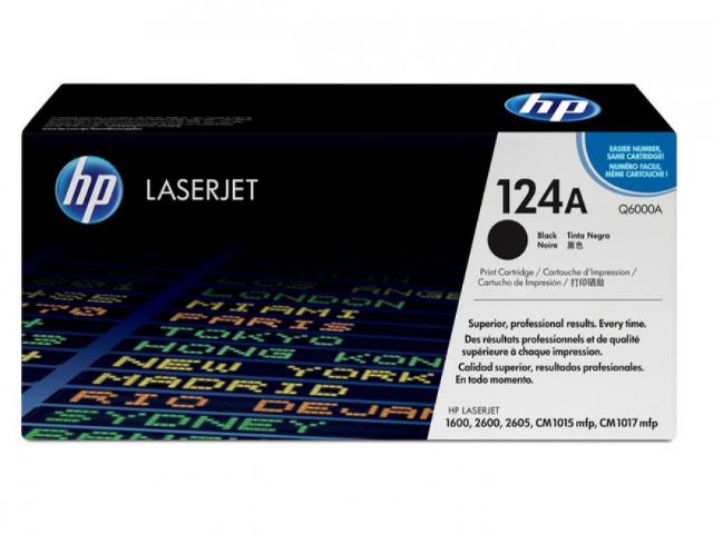 Toner HP 124A Black - 2.500 σελ. (Q6000A)