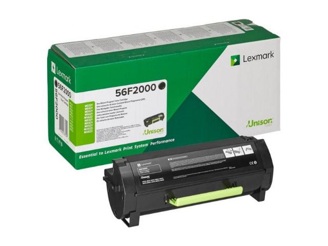 Toner Lexmark 56F2000 Black - 6.000 σελ.