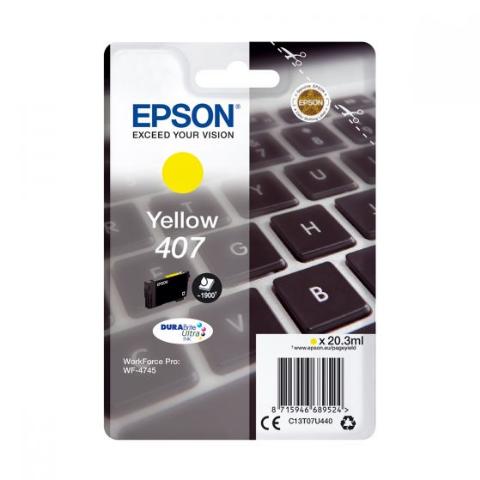 Μελάνι EPSON T07U4 Yellow Γνήσιο - 1.900 σελ. (C13T07U440)