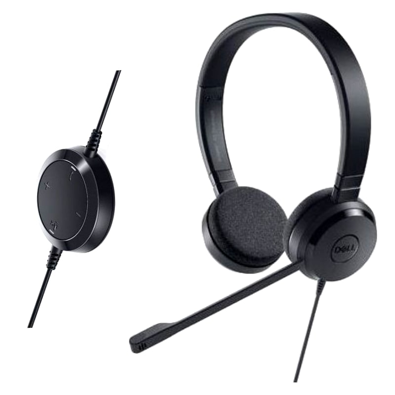 Ακουστικά DELL UC150 Pro Headset Head-band Black Stereo (520-AAMD)