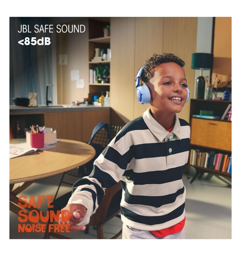Ακουστικά JBL Junior 320BT On-Ear Bluetooth Kids Headphones - Blue (JBLJR320BTBLU)