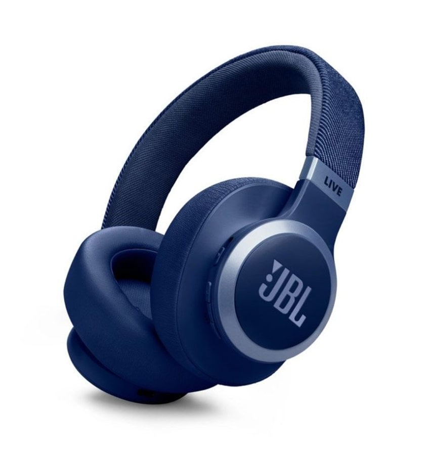 Ακουστικά JBL Live 770NC Over-Ear Bluetooth True ANC Multipoint APP - Blue (JBLLIVE770NCBLU)