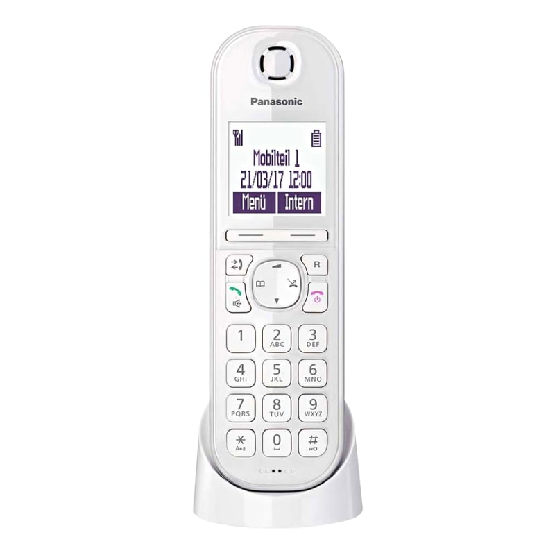 Ασύρματο IP Τηλέφωνο PANASONIC KX-TGQ200GW White