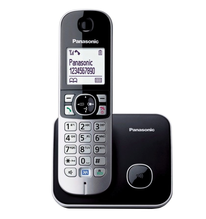 Ασύρματο Τηλέφωνο PANASONIC 6811GB (KX-TG6811GB) - Μαύρο