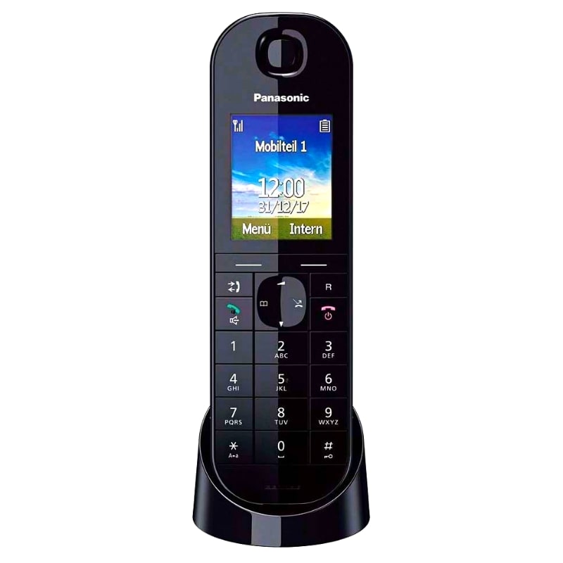 Ασύρματο IP Τηλέφωνο PANASONIC KX-TGQ400GB Black (KX-TGQ400GB)