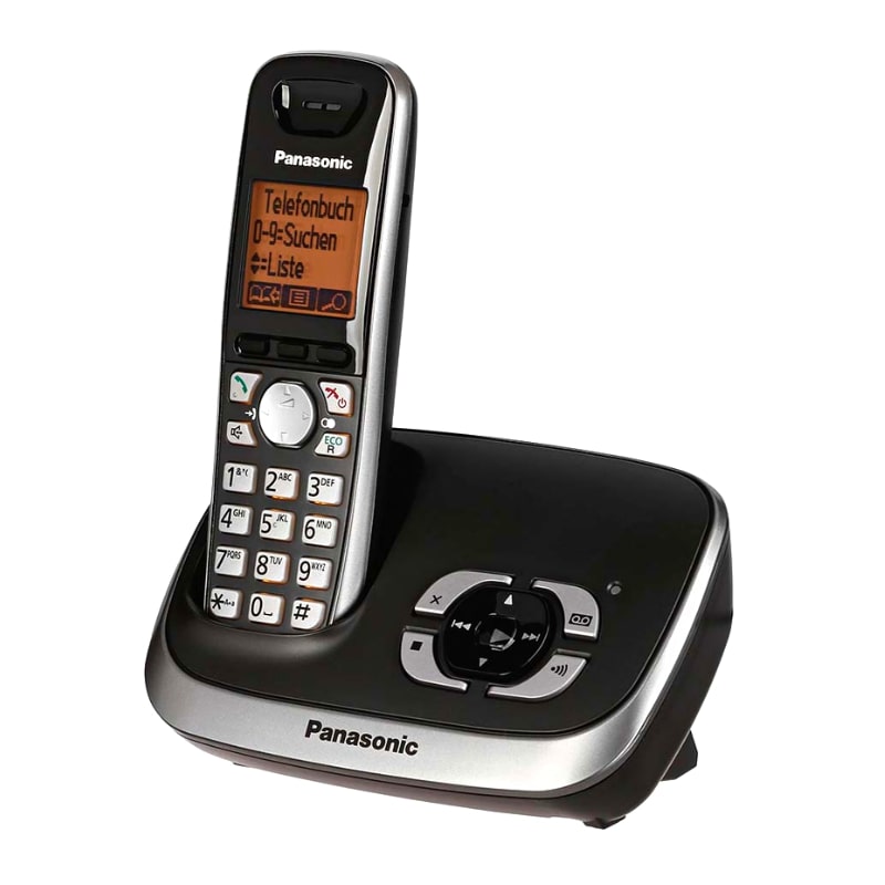 Ασύρματο τηλέφωνο PANASONIC KX-TG6521GB Black