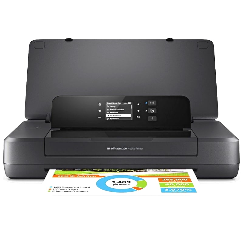 Φορητός Εκτυπωτής HP Officejet 200 Mobile (CZ993A) - Colour