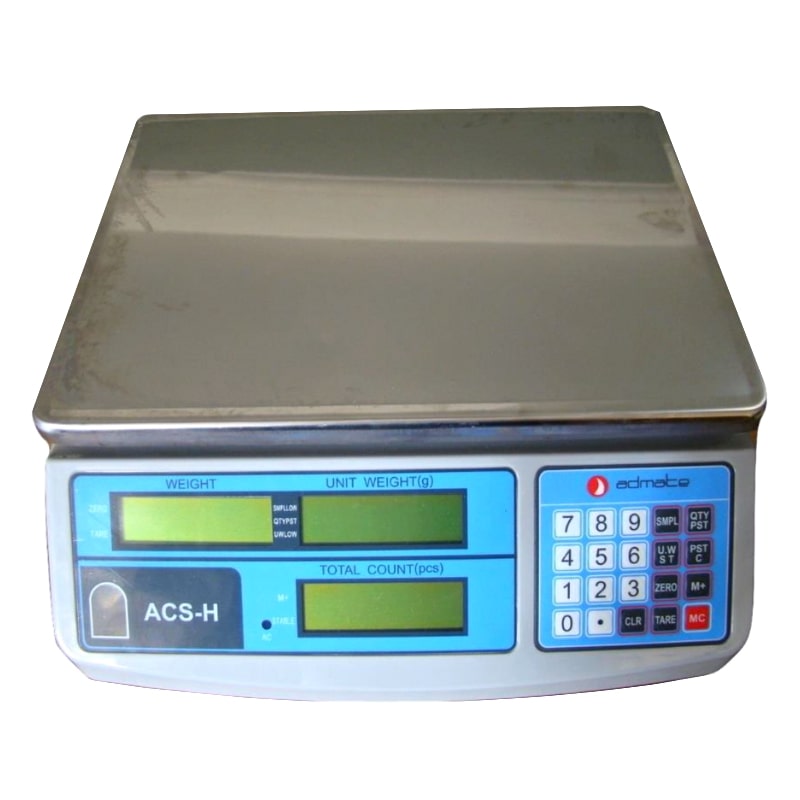 Επαγγελματική Ζυγαριά ADMATE ACS H LED 30KG / 1gr μέτρησης Βάρους και Τεμαχίων