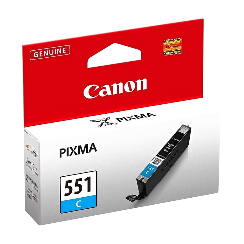 Μελάνι CANON No 551 CLI-551 Cyan - 121 σελ. (6509B001)