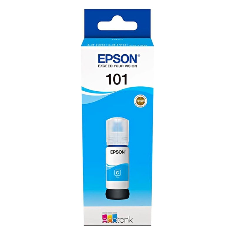 Μελάνι EPSON 101 Cyan - 6.000 σελ. (C13T03V24A)