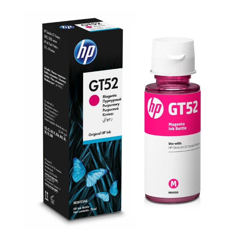 Μελάνι HP GT52 Magenta Γνήσιο - 8.000 σελ. (M0H55AE)