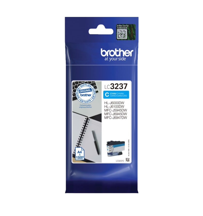 Μελάνι BROTHER LC-3237C Cyan - 1.500 σελ.