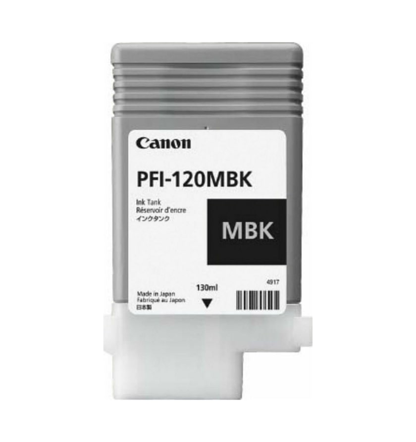 Μελάνι Canon PFI-120MBK Matte Black - 130ml (2884C001)