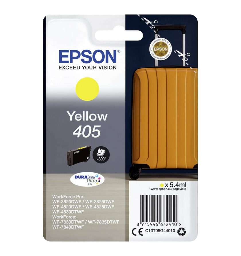 Μελάνι EPSON 405 Yellow - 5,4ml/300 σελ. (C13T05G44010)
