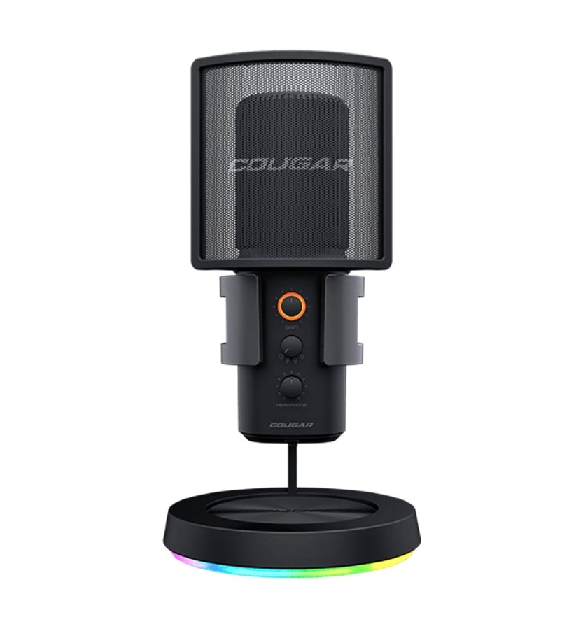 Μικρόφωνο COUGAR Screamer-X Gaming για σύνδεση 3.5mm / USB (CGR-U163RGB-500MK)