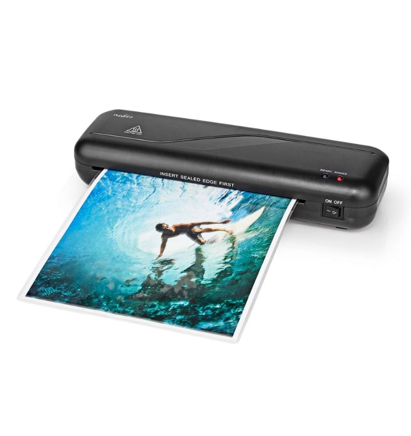 Πλαστικοποιητής NEDIS Laminator A4 (LAMI112BK4)