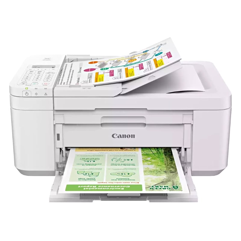 Πολυμηχάνημα CANON PIXMA TR4651 White InkJet (5072C026AA) - Color