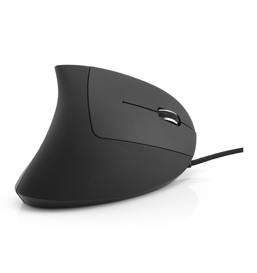 Ποντίκι MediaRange Corded ergonomic 6-button Wired Black (MROS230)