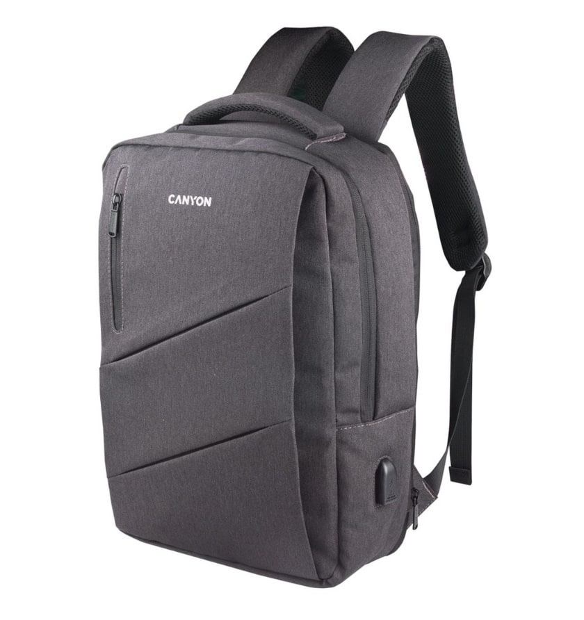 Τσάντα για Laptop Canyon BPE-5 backpack for 15.6 laptop Grey (CNS-BPE5GY1)
