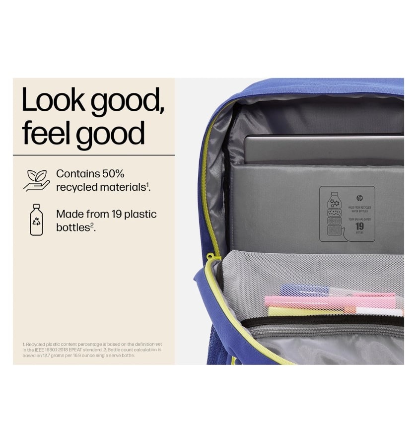Τσάντα για Laptop HP Campus backpack for 15.6 laptop Blue (7J596AA)