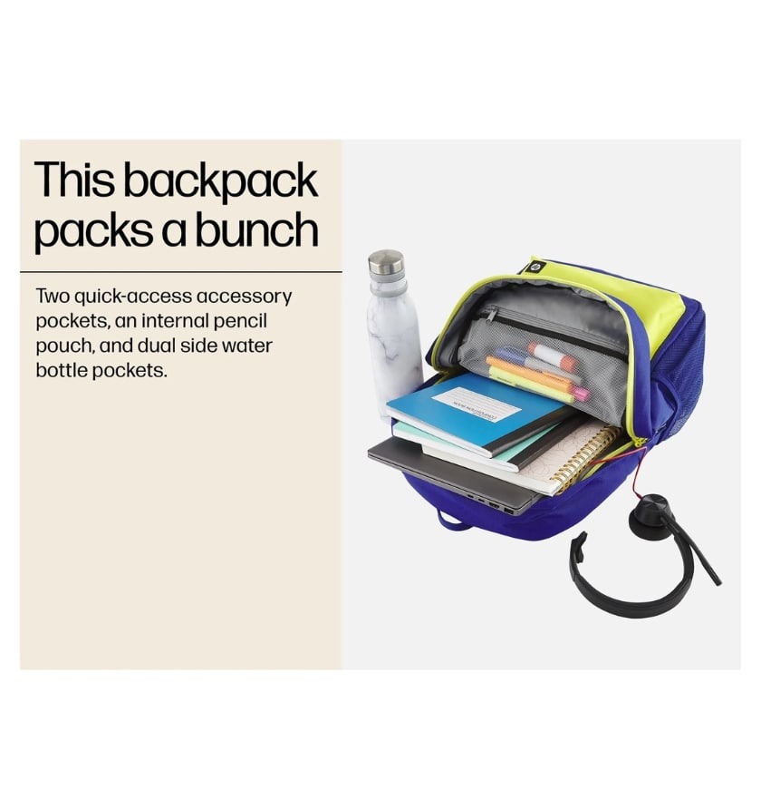 Τσάντα για Laptop HP Campus backpack for 15.6 laptop Blue (7J596AA)
