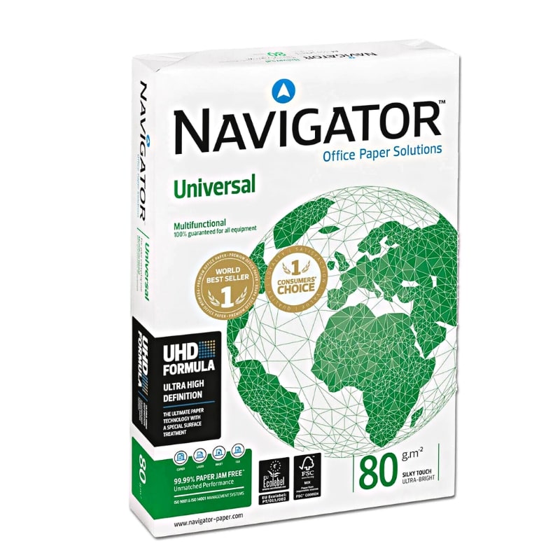 ΧΑΡΤΙ ΕΚΤΥΠΩΣΗΣ NAVIGATOR A4 Universal 80g 500 φύλλα