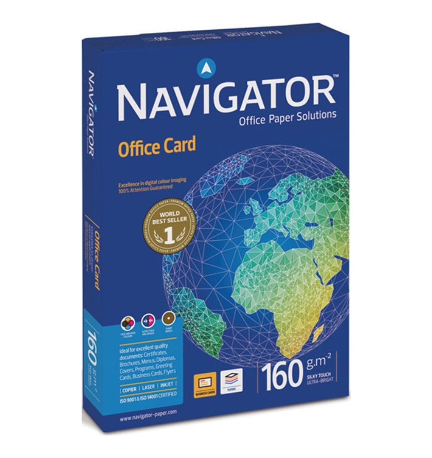 ΧΑΡΤΙ ΕΚΤΥΠΩΣΗΣ NAVIGATOR A3 Silty Touch Ultra Bright 160g/m² 250 Φύλλα (381391)