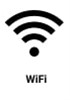 Σύνδεση με WiFi Η Εικόνα επισημαίνει ότι ο εκτυπωτής μπορεί να συνδεθεί με WiFi